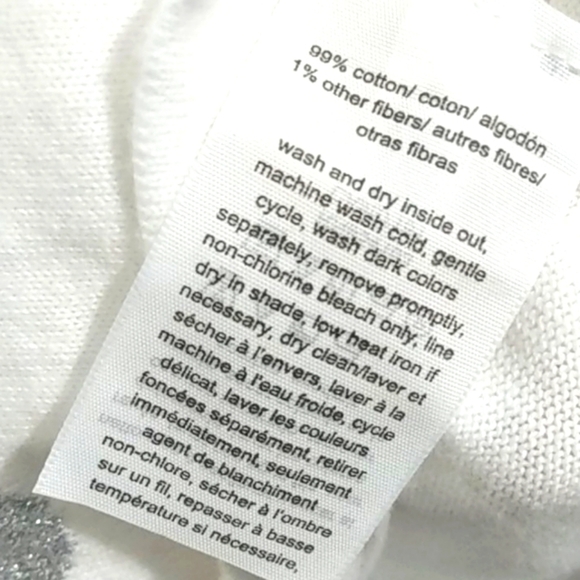 TOMMY HILFIGER WHITE & SILVER POLKA DOT LIGHTWEIGHT SWEATER SIZE SMALL PETITE - Picture 6 of 13
